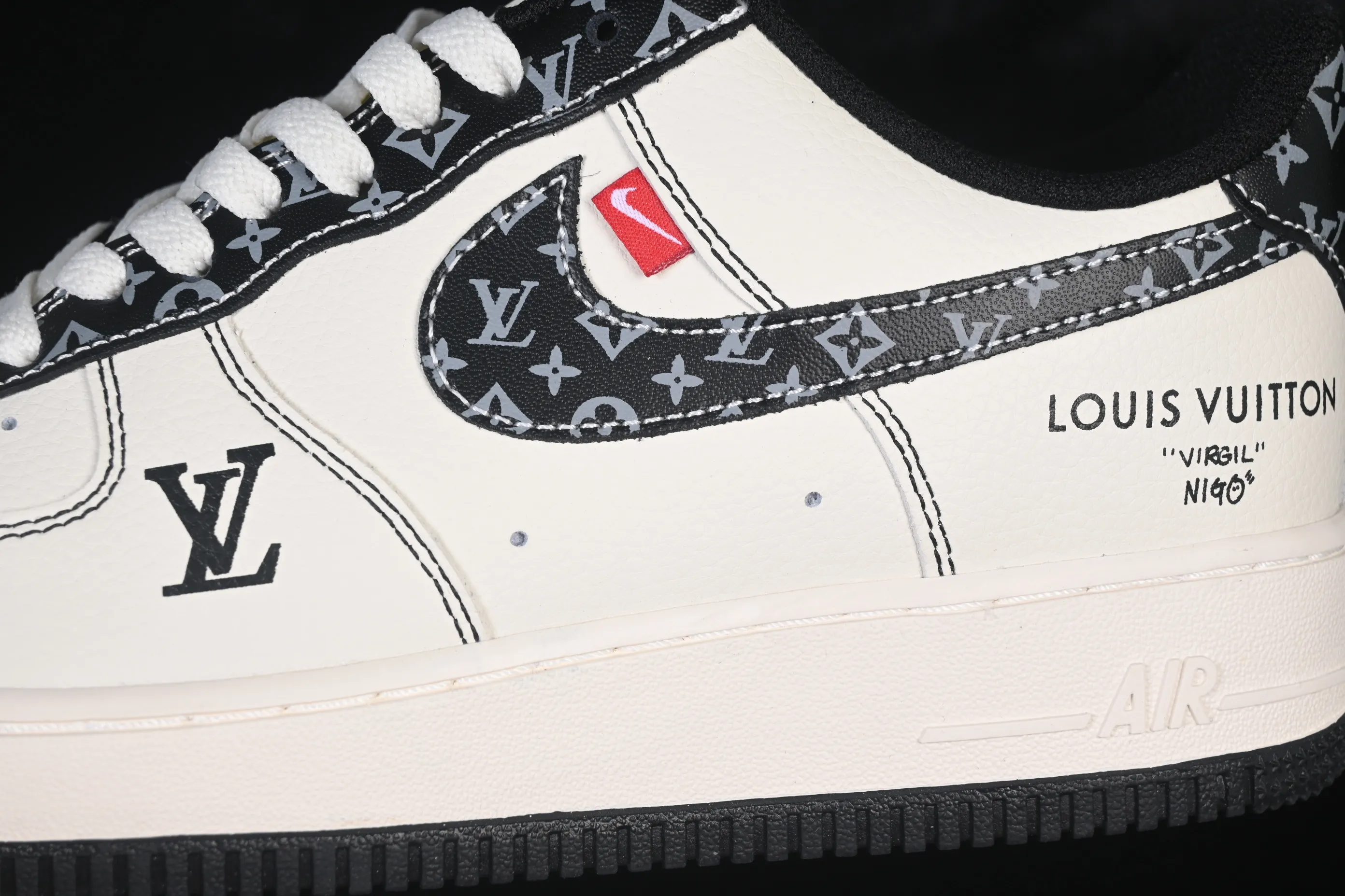 All categories Nk Air Force 1 Air Force series Nk Air Force 1 Low Air Force low-top Nike Air Force 1'07 Low co-branded old pattern Air Force 1 low-top casual sneakers LV2288-002